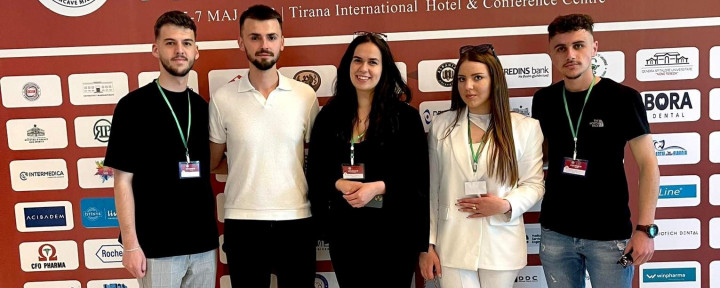 Studentët e Fakultetit të Mjekësisë po marrin pjesë në Kongresin Kombëtar të Shkencave Mjekësore në Tiranë